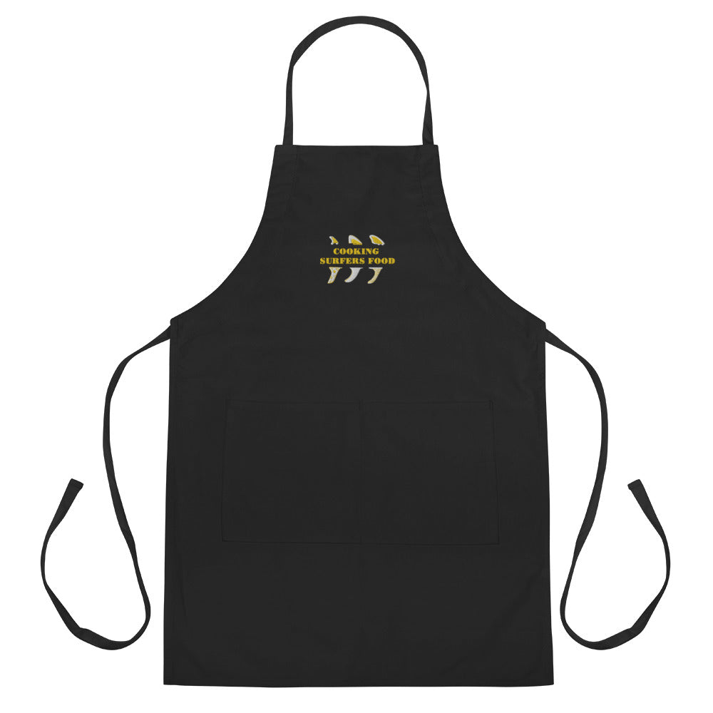 Surfer-Essen kochen - Bestickte Schürze