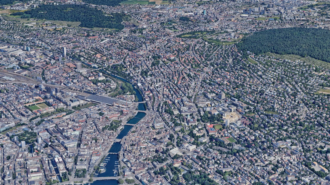How did we cross Zurich with a wakeboard??