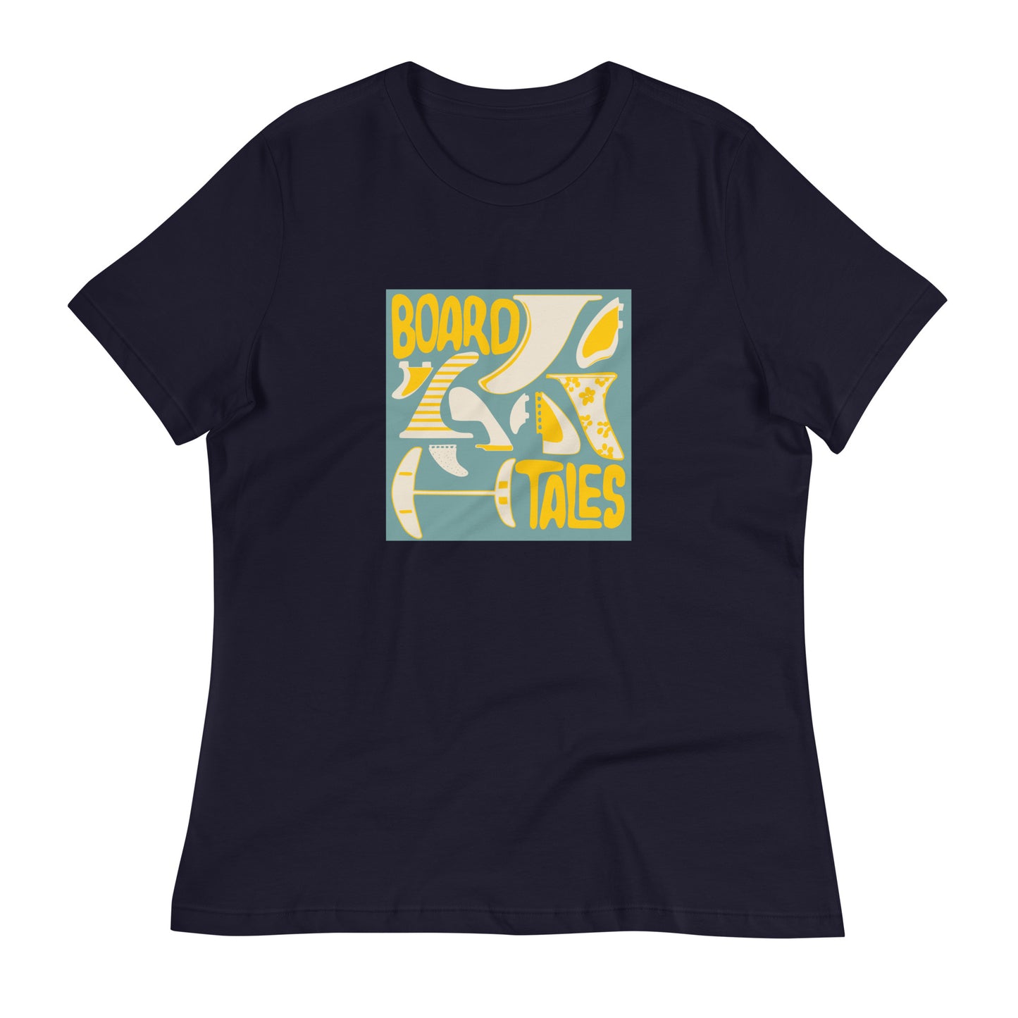 Board Tales Damen Entspanntes T-Shirt